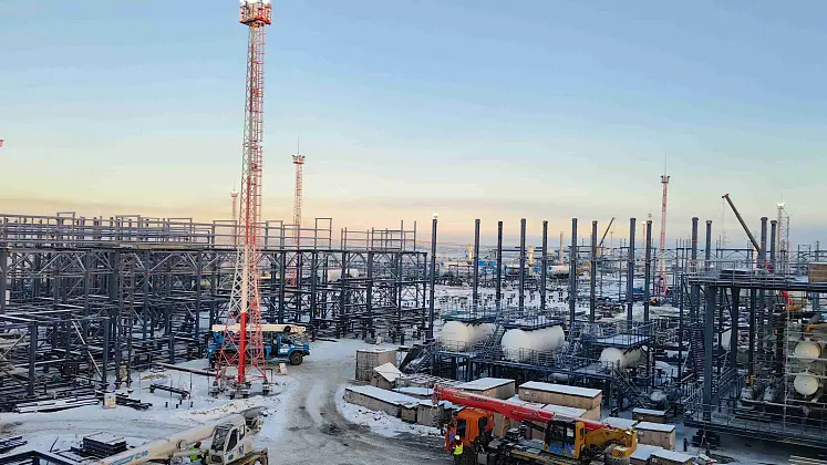 Бованенковское нефтегазоконденсатное месторождение. Комплекс подготовки и переработки газа (КППГ)3