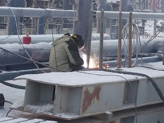 Бованенковское нефтегазоконденсатное месторождение. Комплекс подготовки и переработки газа (КППГ)3