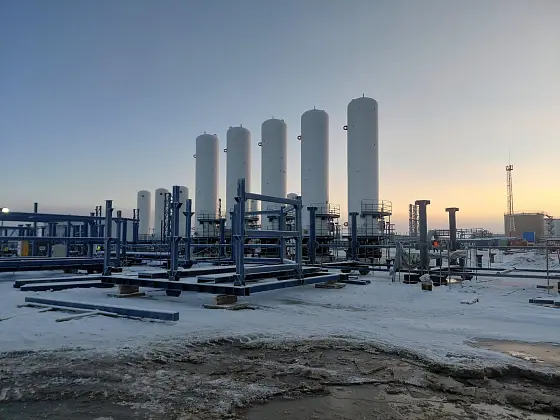 Бованенковское нефтегазоконденсатное месторождение. Комплекс подготовки и переработки газа (КППГ)3