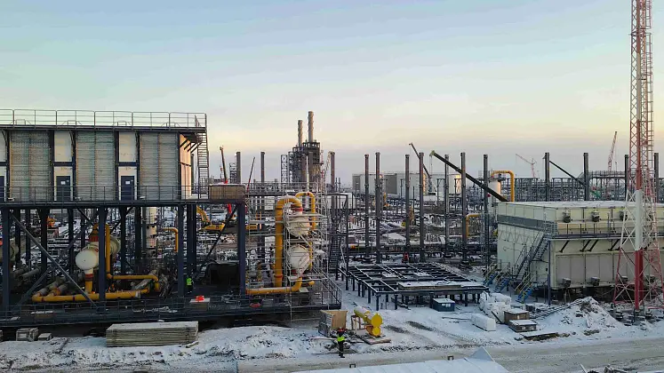 Бованенковское нефтегазоконденсатное месторождение. Комплекс подготовки и переработки газа (КППГ)3