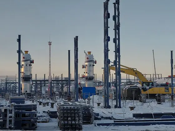 Бованенковское нефтегазоконденсатное месторождение. Комплекс подготовки и переработки газа (КППГ)3