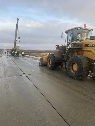 Обустройство сеноман-аптских залежей Харасавэйского ГКМ. Реконструкция и строительство автомобильной дороги Харасавэй -Бованенково3