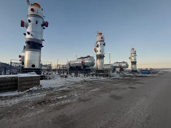 Бованенковское нефтегазоконденсатное месторождение. Комплекс подготовки и переработки газа (КППГ)3