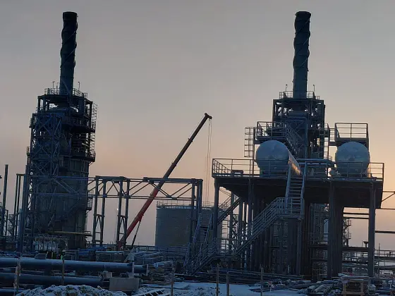 Бованенковское нефтегазоконденсатное месторождение. Комплекс подготовки и переработки газа (КППГ)3